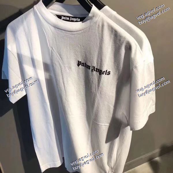 モデル大絶賛? Palm Angels 梵字プリントドルマン半袖Tシャツ 2020秋冬 半袖Tシャツ パーム エンジェルス ブランド コピー 2色可選